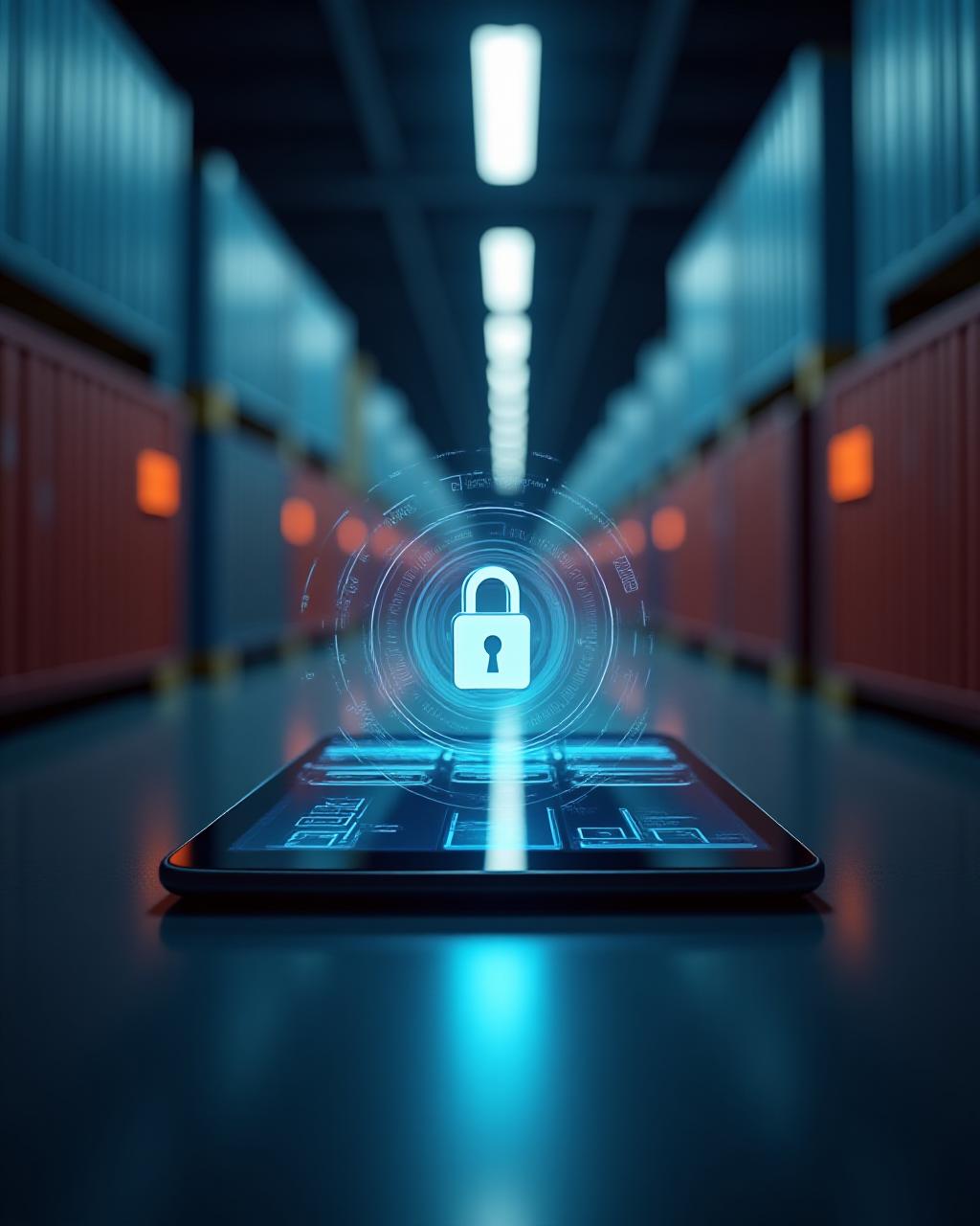 Secure digital logistics data visualization